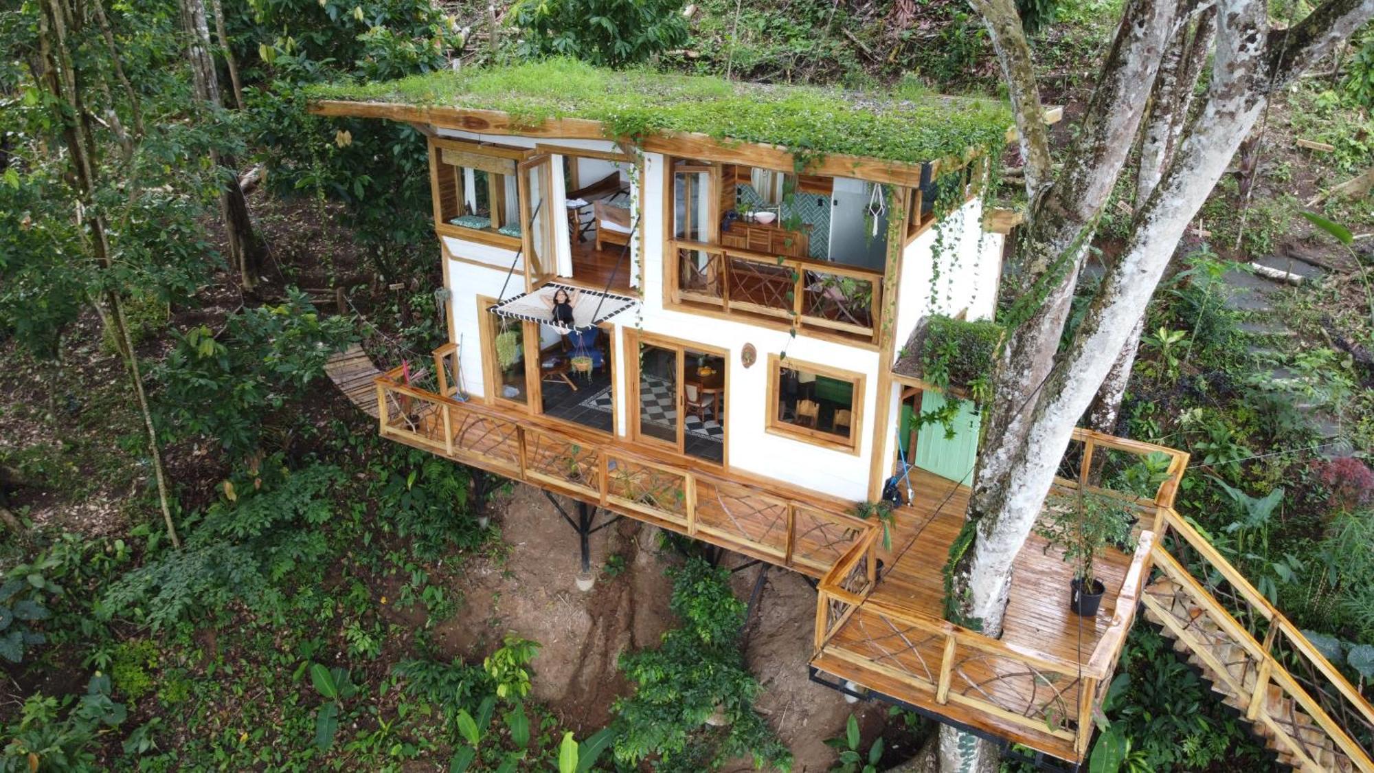 Вилла Jungle Spirit Treehouse Кауита Экстерьер фото
